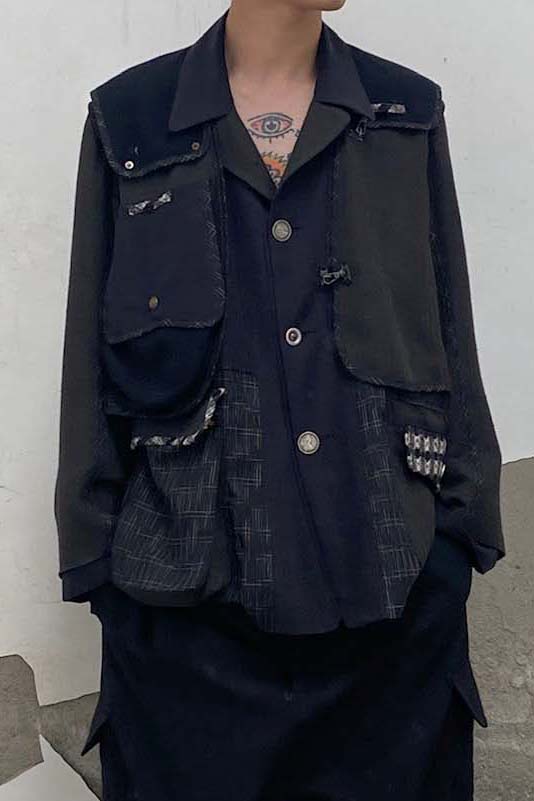 communs hook panel pocket jacket SS21-V11OA